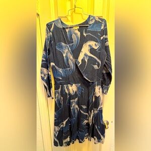 Soma women dress
Size large 
Color blue